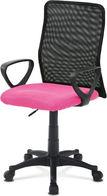 Detská otočná stolička ružová KA-B047 PINK
