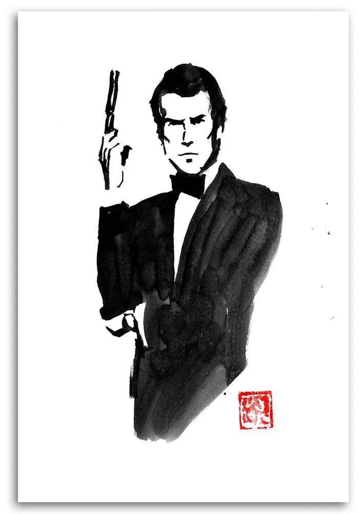 Gario Obraz na plátne James Bond - Péchane Rozmery: 40 x 60 cm
