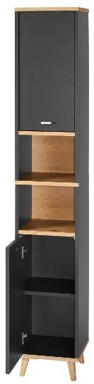 Livarno®  Vysoká skrinka do kúpeľne Corfu + Skrinka pod umývadlo Corfu  (800011625)