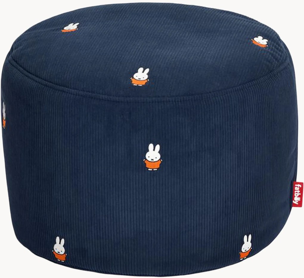 Detská menčestrová taburetka Miffy