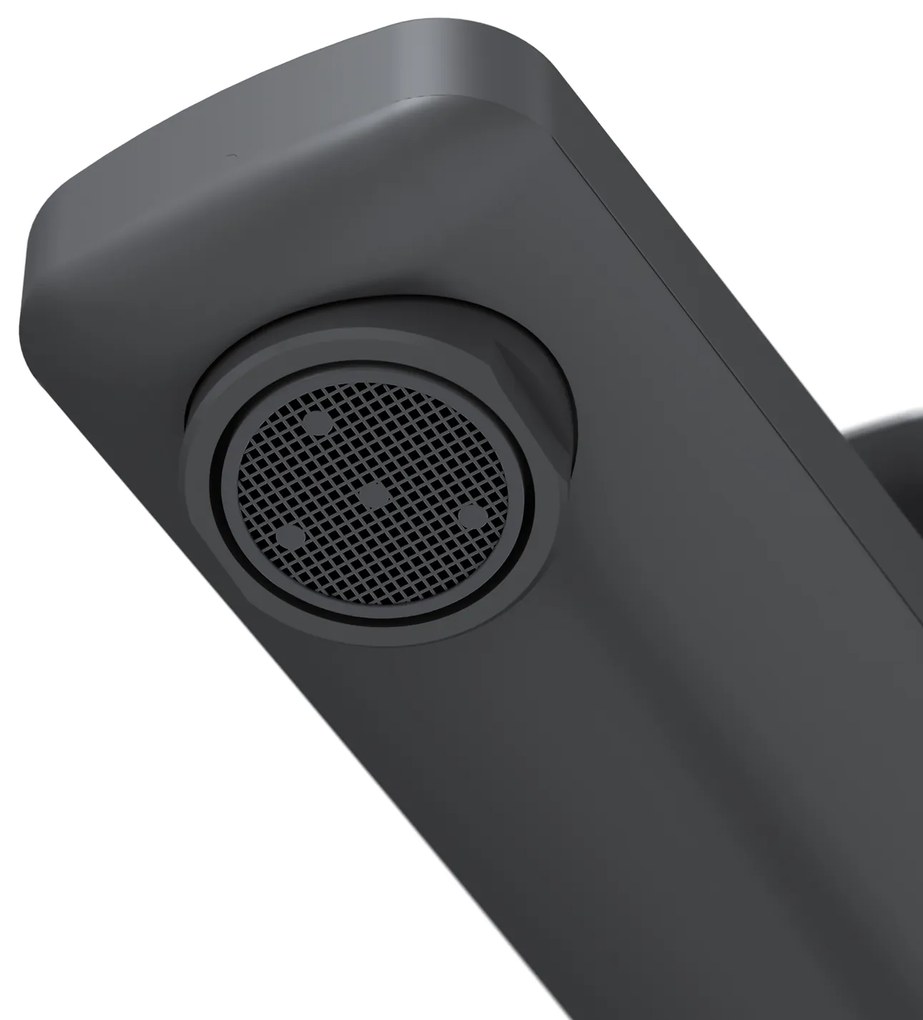 Umývadlová batéria AM.PM Gem FGA02122 jednopáková, čierna