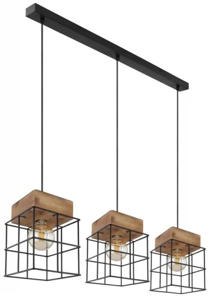 Globo 15530-3H - Luster na lanku MERRIL 3xE27/60W/230V