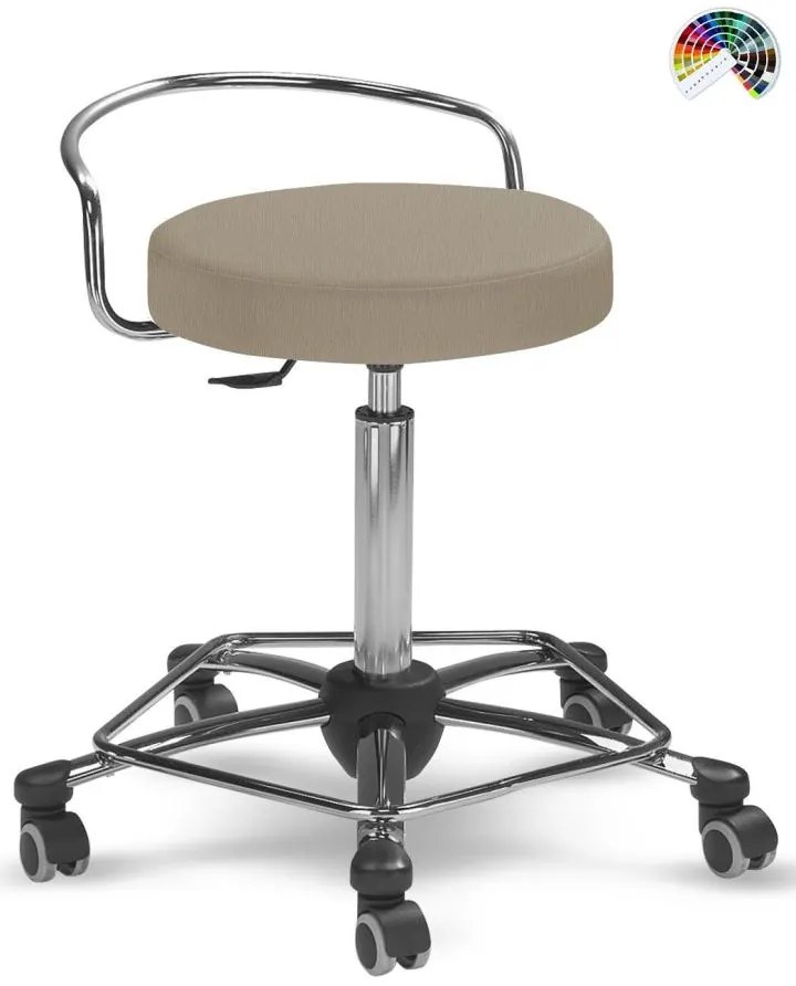 MAYER Zdravotnícka stolička taburet 1254 61 62 čalúnenie SILVERTEX MEDIFLEX koženka