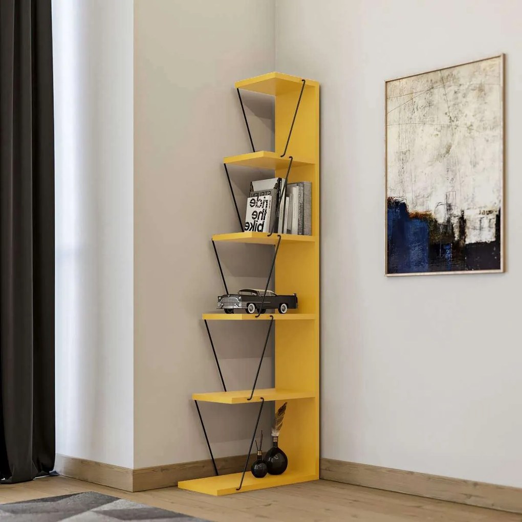 Knižnica Tlos - Yellow