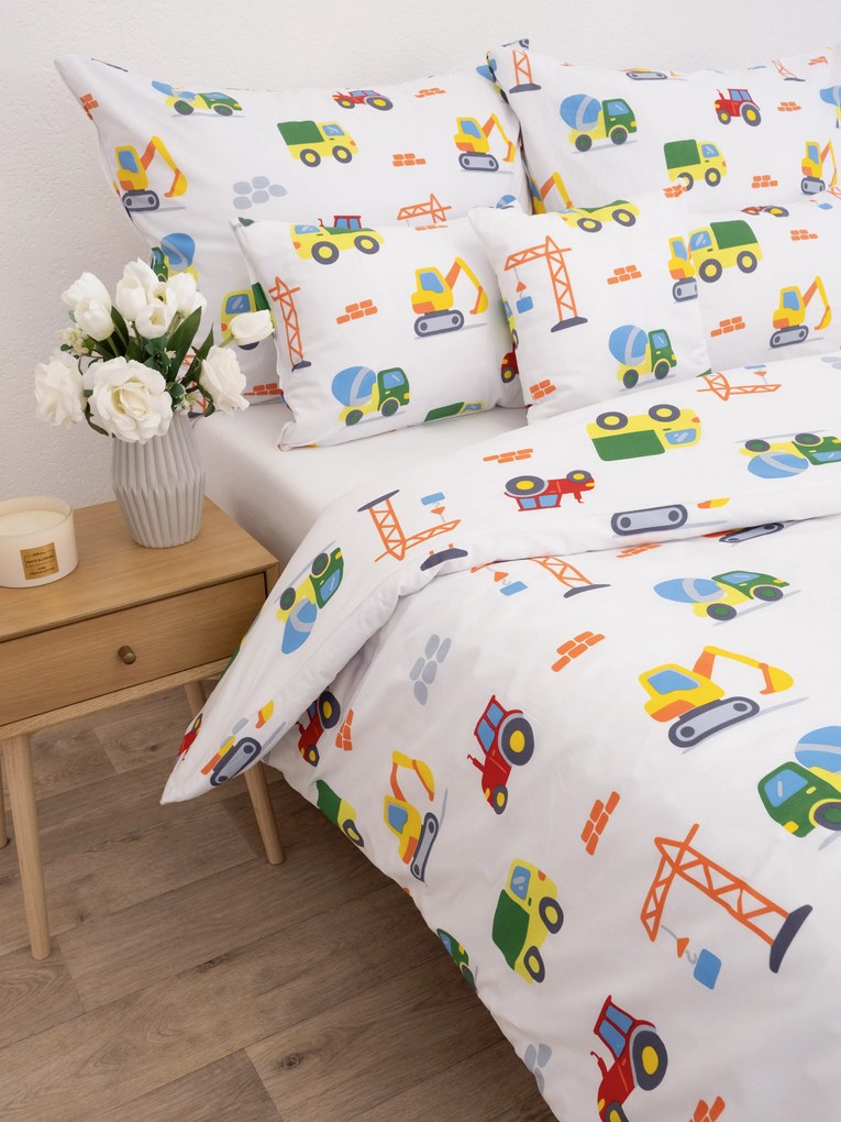 Bavlnené obliečky Renforcé - Autá