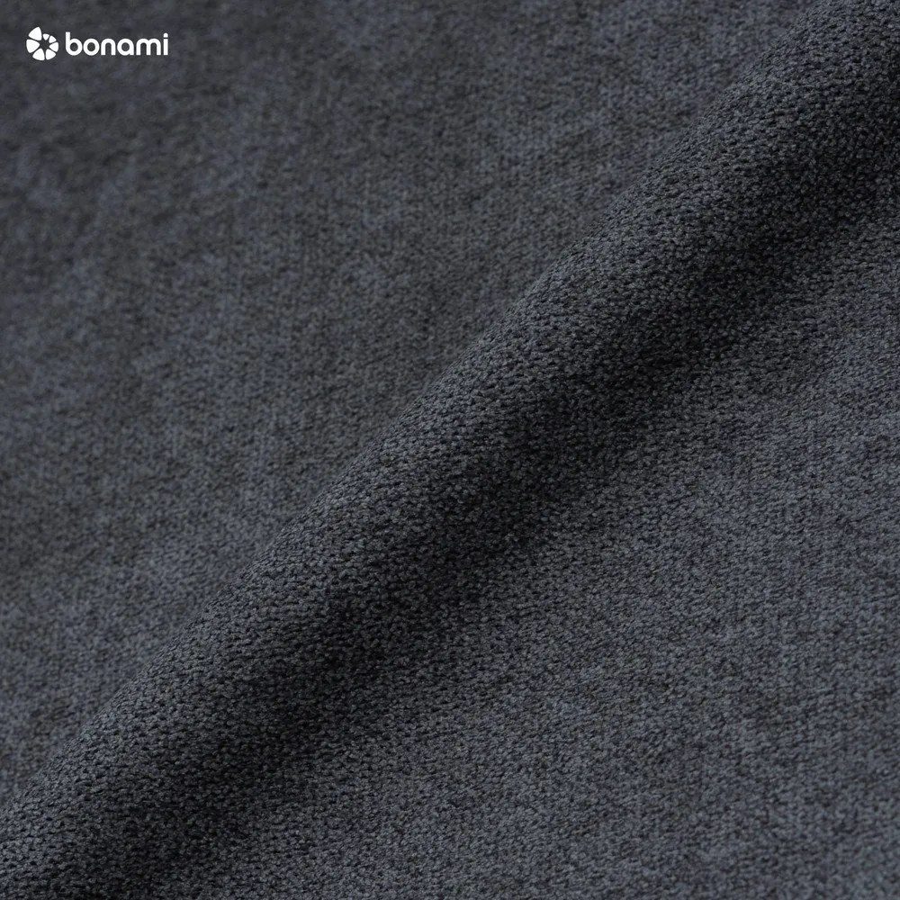 Tmavosivá rozkladacia rohová pohovka (pravý roh) Leon – Bobochic Paris