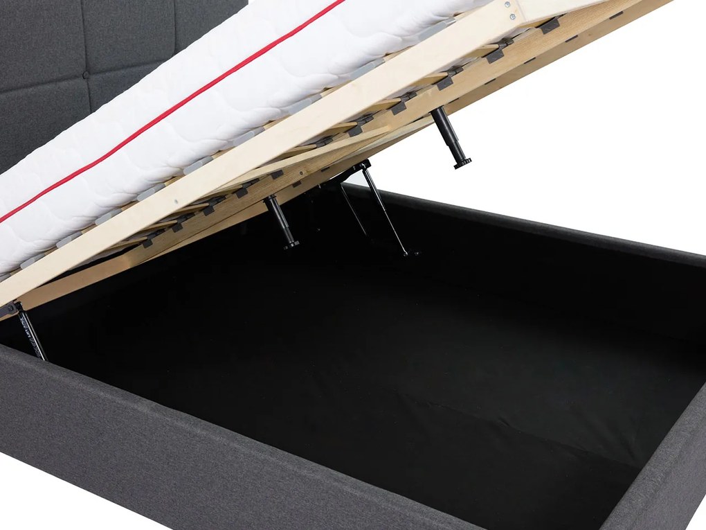Čalúnená posteľ s úložným priestorom Atenso Duo, Dostupné poťahy: Sawana 69, Rozmer postele: 160x200