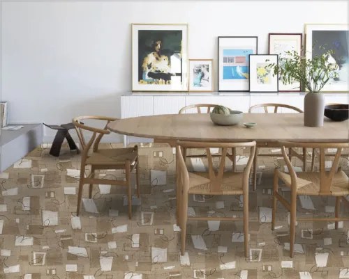 Koberce Breno Metrážny koberec LIBRA 36, šíře role 400 cm, hnedá, viacfarebná