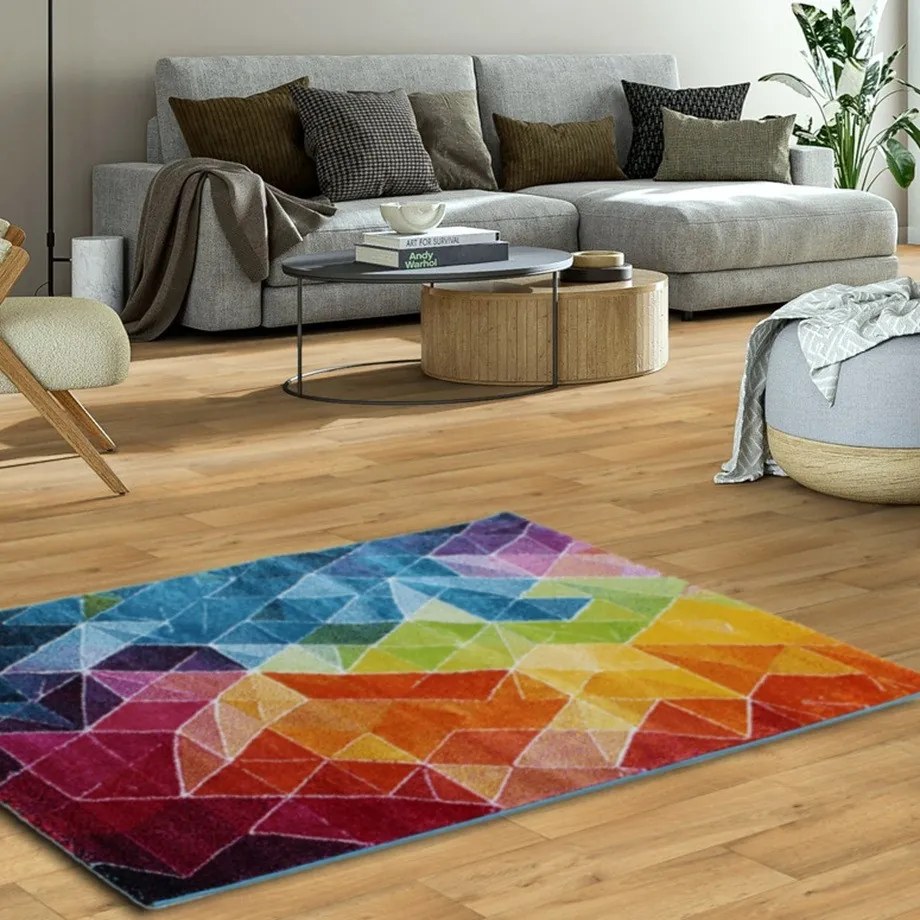 Kusový koberec Fantasy 835-17 blue/yellow, 120x170, viacfarebná, Medipa (Merinos)