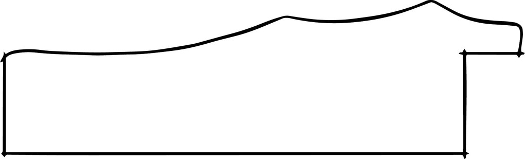 DANTIK - Zrkadlo v rámu, rozmer s rámom 50x100 cm z lišty TRITON široký meď (2951)