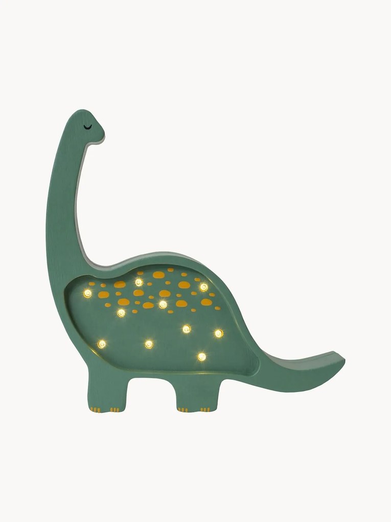 Ručne vyrobená detská LED lampa Diplodocus Mini