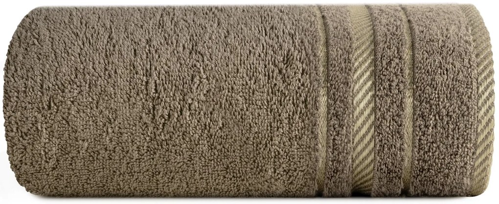 BAVLNENÝ UTERÁK KORAL 30X50 CM HNEDÁ