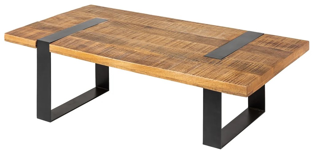Dizajnový konferenčný stolík Thunder 100 cm mango