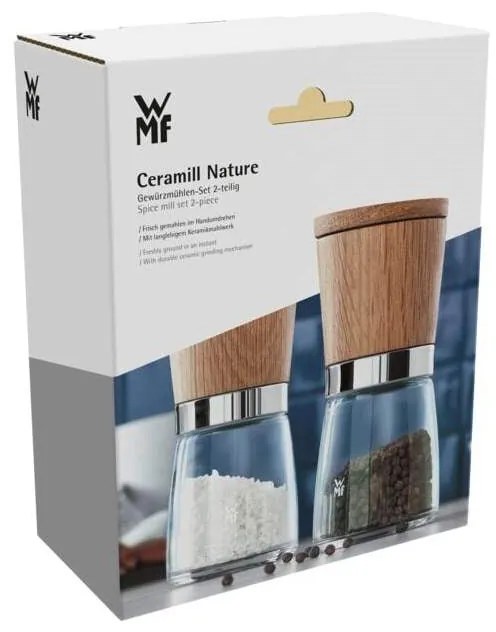 Set mlynčekov na korenie WMF Ceramill® Nature 652314500 (použité)