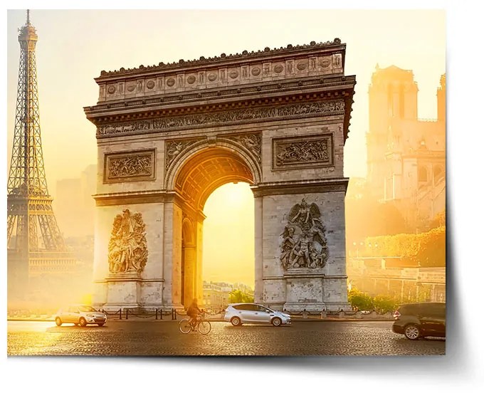 Sablio Plagát Paríž Víťazný oblúk - 60x40 cm