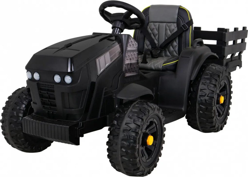 Ramiz Titánový traktor s prívesom čierny