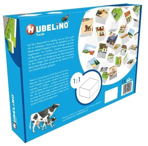 Detské puzzle Hubelino Život na farme