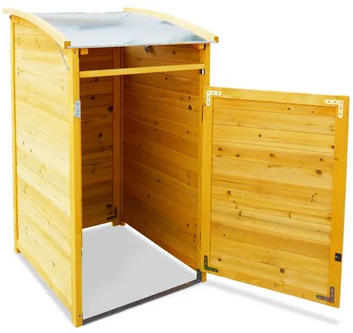 Habau Záhradný box na smetný kôš, 120 l (prírodná) (100271525)