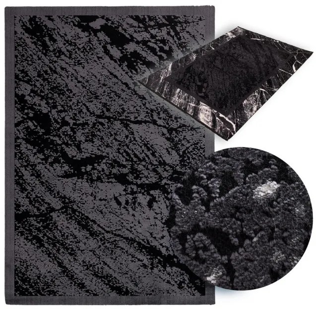 Koberec Arte Norwalk Marble čierny