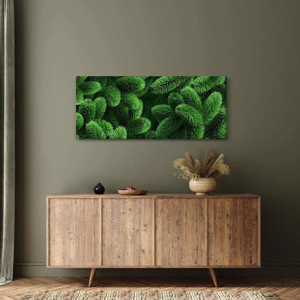Obraz - Vetvičky ihličnanu (120x50 cm)