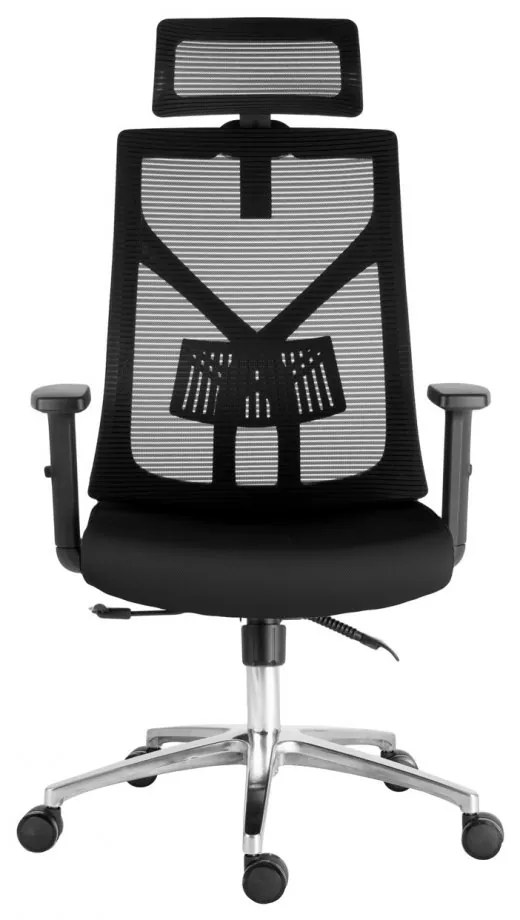 Kancelárska ergonomická stolička Neoseat DIBERTI — čierna, nosnosť 150 kg