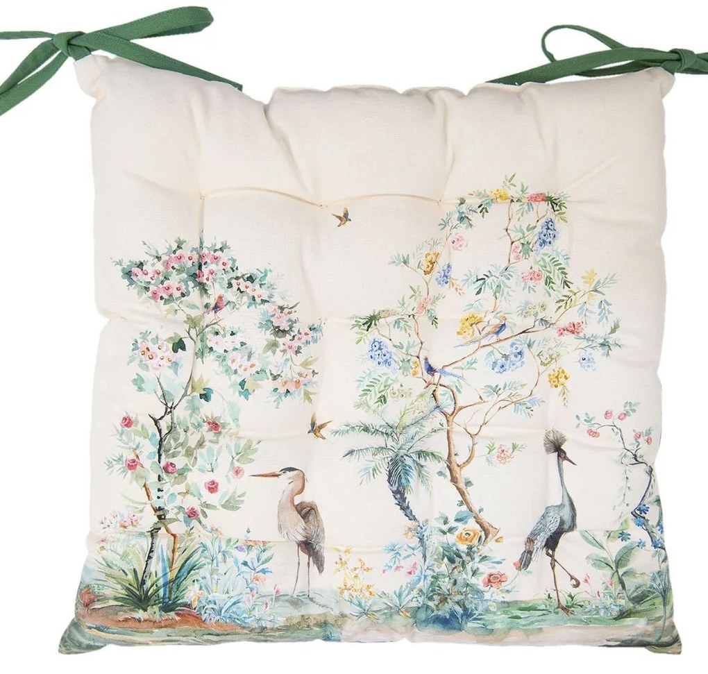 Podsedák s výplňou Birds in Paradise - 40 * 40 cm