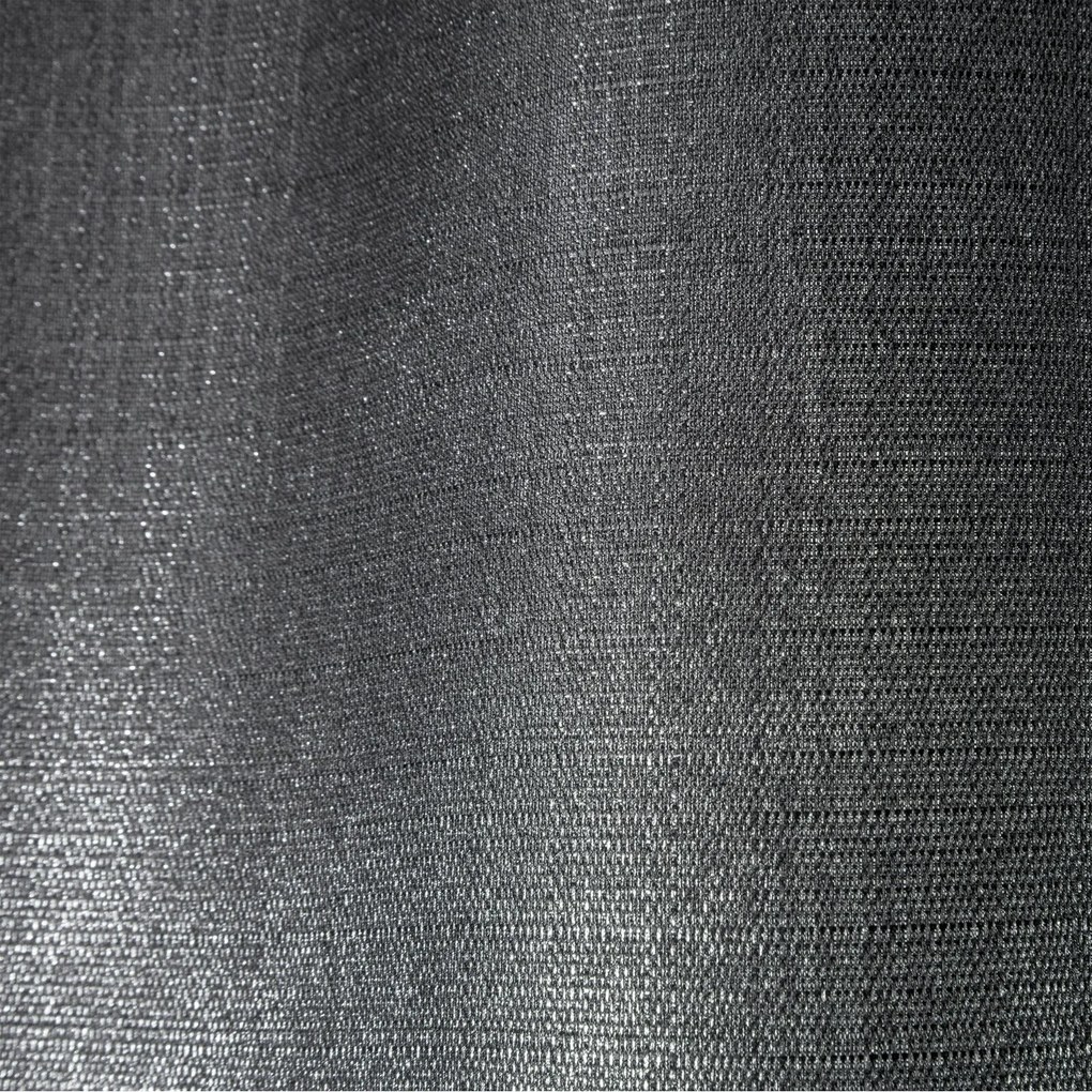 ZÁVES NA KRÚŽKOCH LEILA 140X250 CM STRIEBORNÁ
