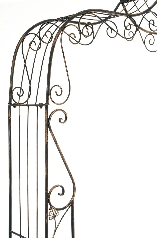 Oblúk na ruže Wine - Bronzová