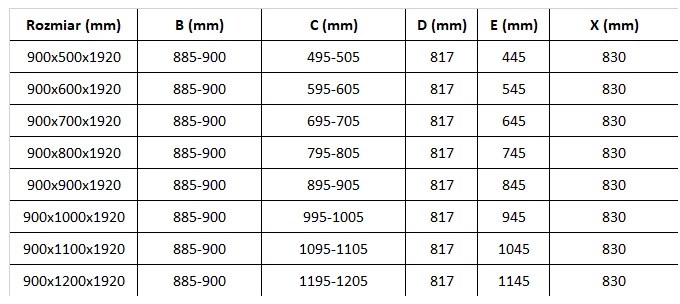 Mexen Pretoria, sprchovací kút 90 (dvere) x 120 (stena) cm, 6mm číre sklo, chrómový profil + čierna sprchová vanička, 852-090-120-01-00-4070