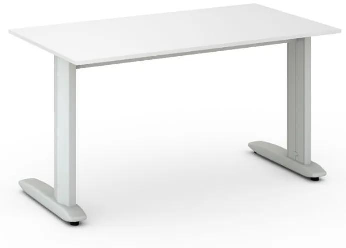 Kancelársky stôl PRIMO FLEXIBLE 1400 x 800 mm, biela