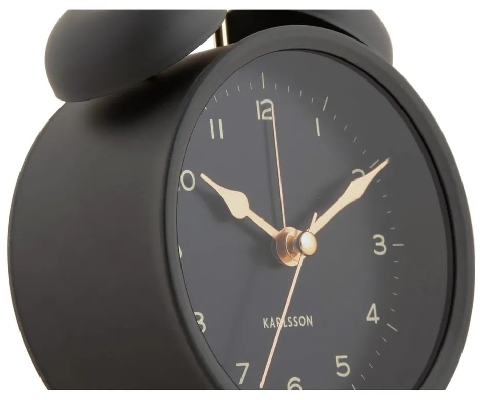 Budík ø 10 cm Classic Twin Bell – Karlsson
