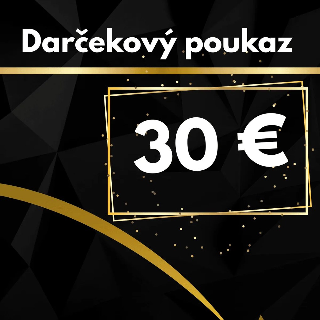 Elektronický darčekový poukaz v hodnote 30 €