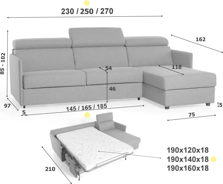 Rohová rozkladacia sedacia súprava na každodenné spanie TAVOLA MINI, zelená (penelope 10), 140