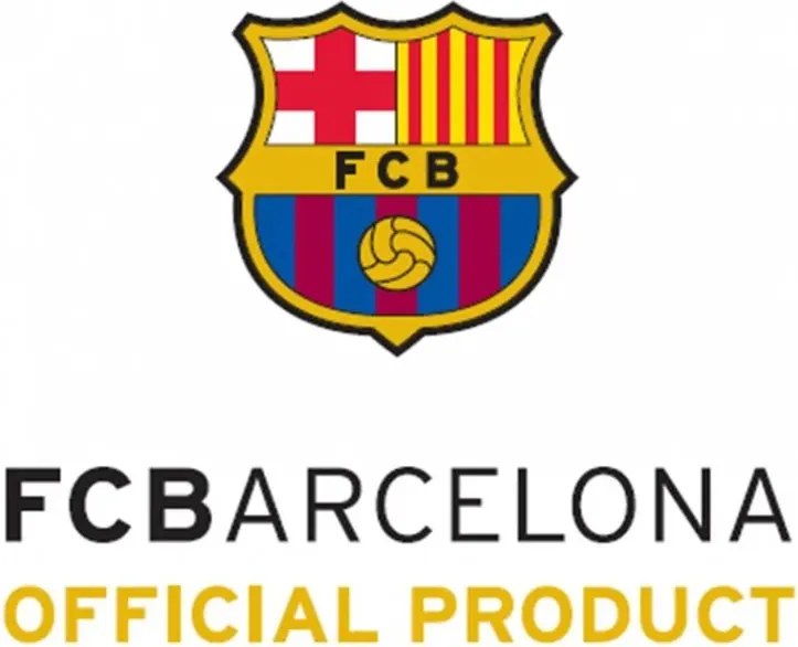 Velúrový vankúš FC Barcelona – motív Letters | 40 x 40 cm