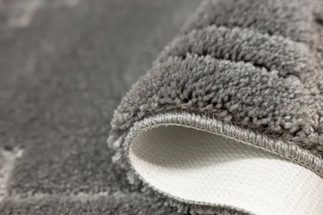 Kúpeľňový koberček Sego sivý, mozaika