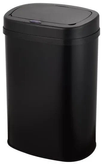 Bezdotykový Jumbo odpadkový kôš 50l čierna DC kábel zdarma