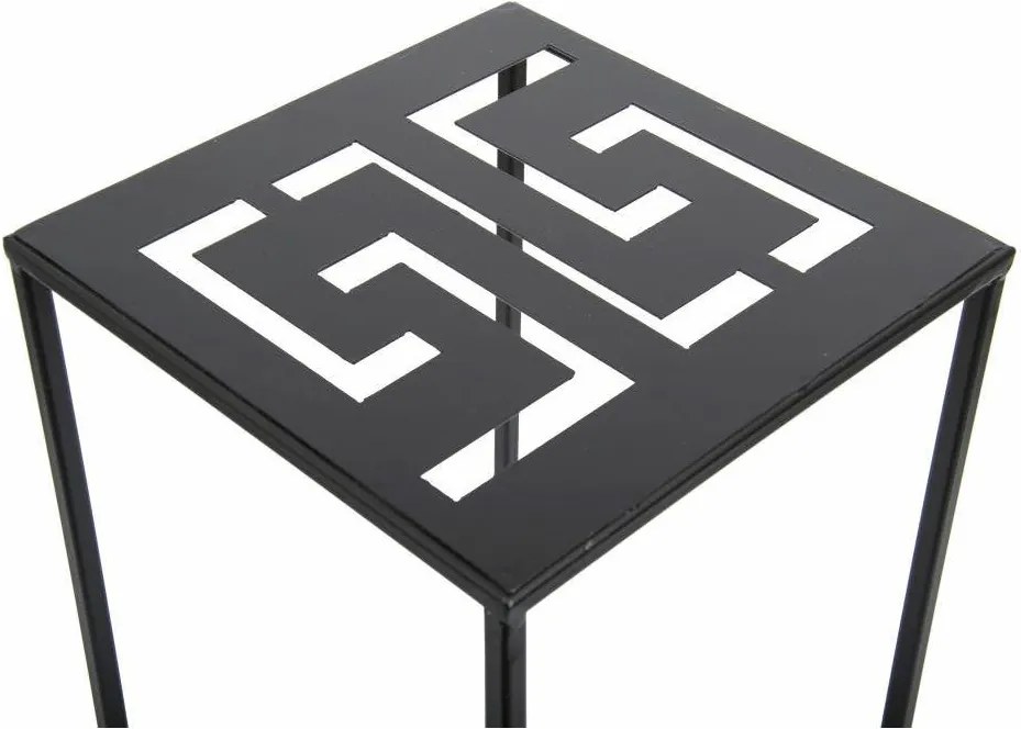 STOJAN NA KVETINÁČ FRAME1 60X24X24 CM ČIERNA