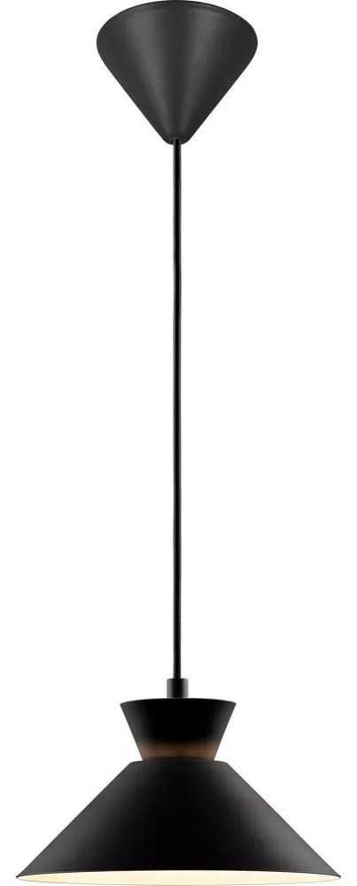 Nordlux - Luster na lanku DIAL 1xE27/40W/230V čierna