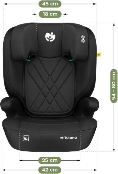 Autosedačka Joy 45 I-Size čierna