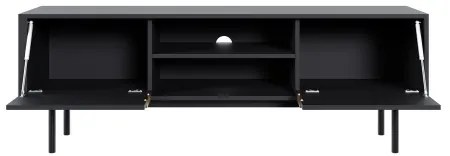 Televízny stolík ELI čierny