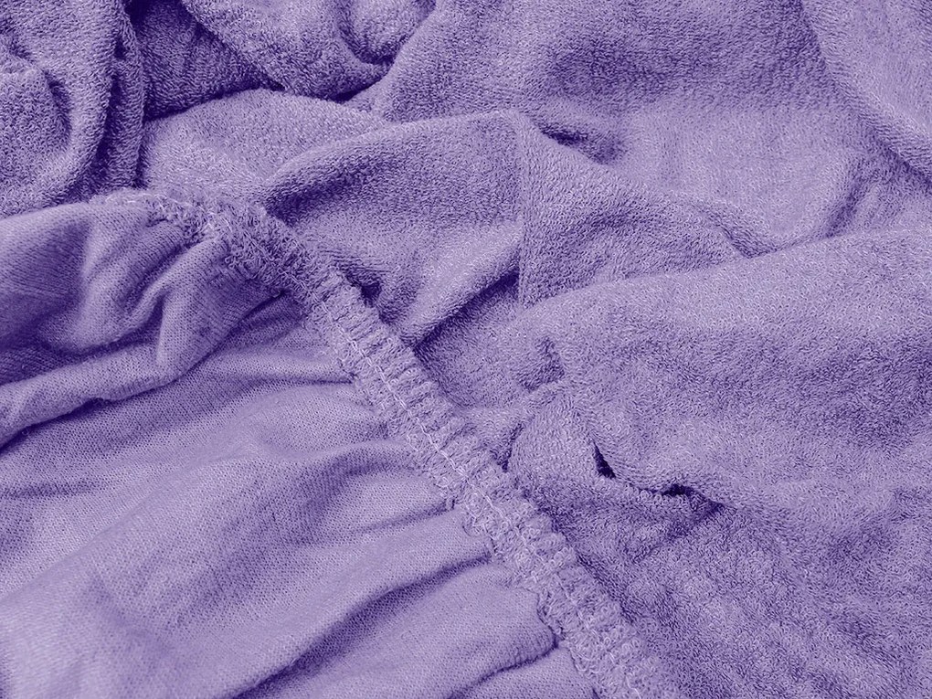 Froté plachta EXCLUSIVE svetlofialová 90x200 cm