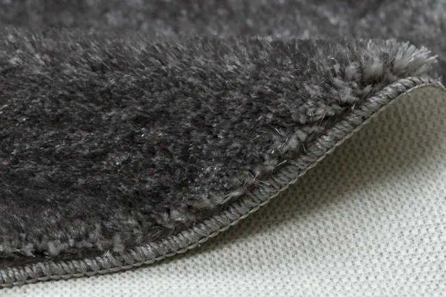 Kúpeľňový koberček SANTA sivý kruh