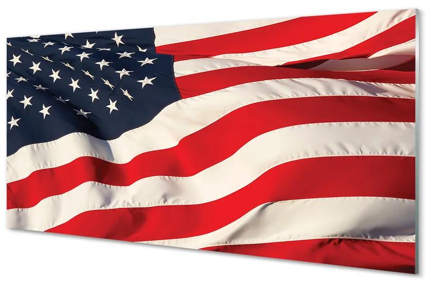 Obraz plexi Vlajky spojených štátov 125x50 cm