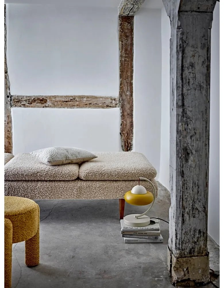 Okrovožltá čalúnená stolička Bruno – Bloomingville