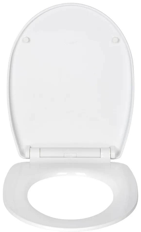 Záchodová doska s automatickým zatváraním 36,5 x 45 cm Corbara – Wenko