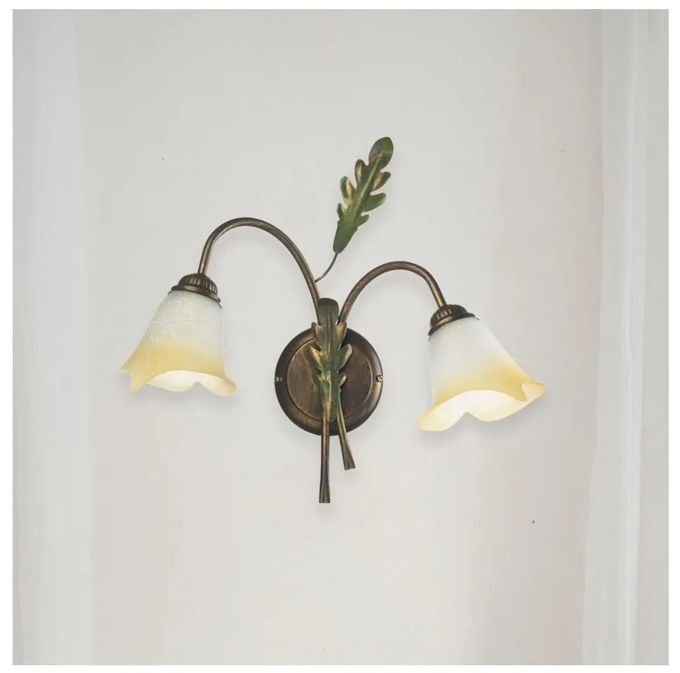 ONLI - Nástenné svietidlo QUERCIA 2xE14/6W/230V