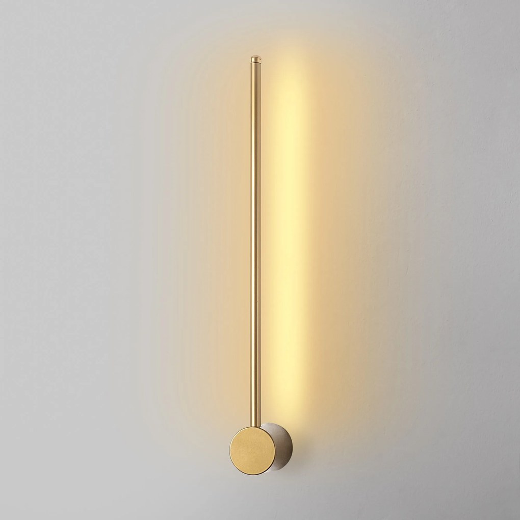 Nástěnné LED svítidlo Sword I zlaté