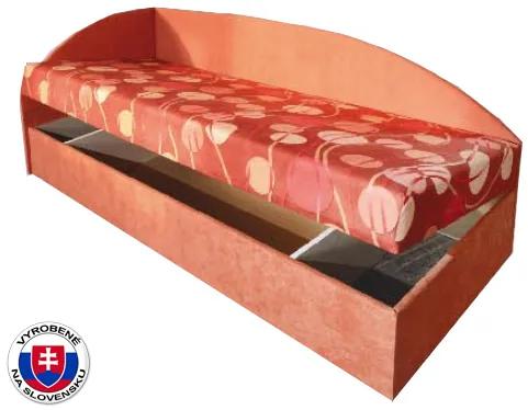 Jednolôžková posteľ (váľanda) 80 cm Mamie (so sendvičovým matracom) (L). Vlastná spoľahlivá doprava až k Vám domov. 774119