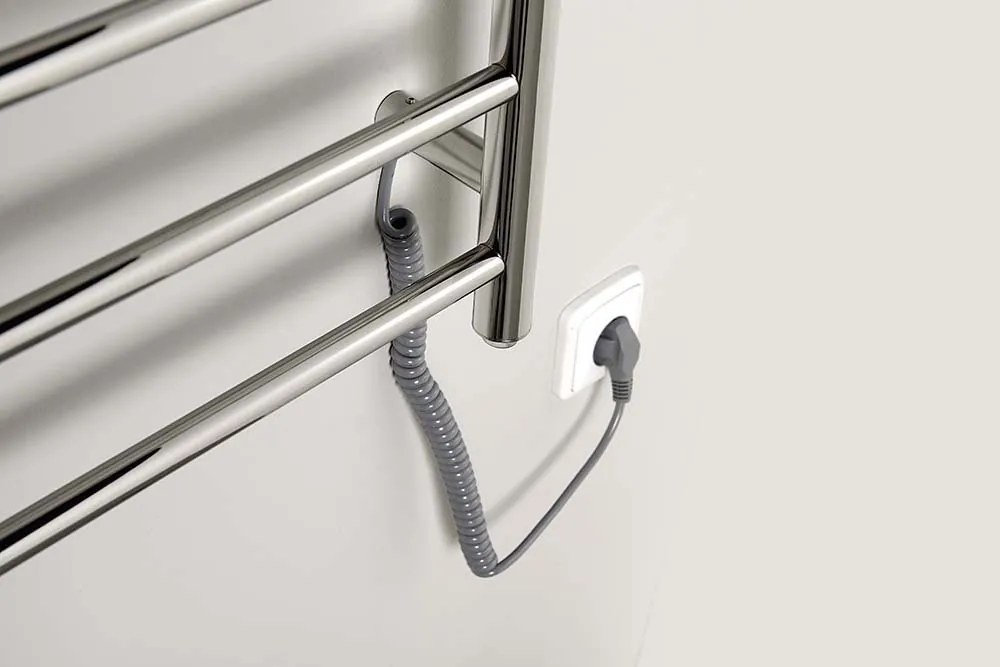 Sapho Sapho, REDONDO elektrický sušiak uterákov, guľatý, 630x1160 mm, 130 W, leštená nerez, ER230V