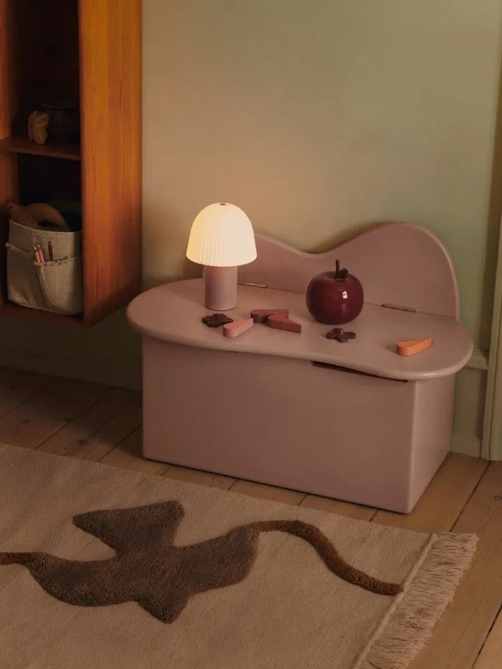 Ferm Living Textilný úložný box Hokan 18 × 18 cm